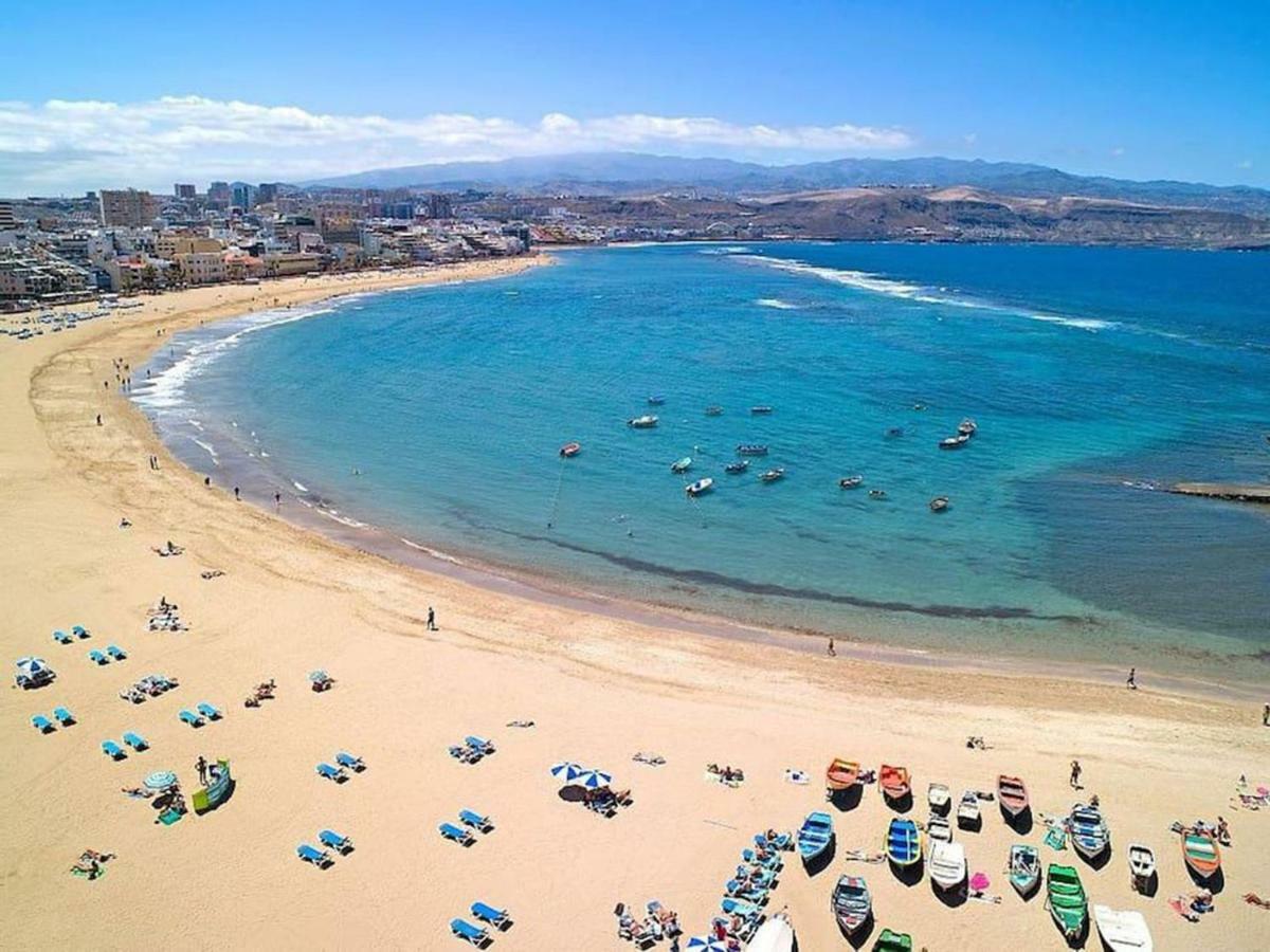 Estudio Playa Canteras 2-4P Wifi 500Mb Apartment Las Palmas de Gran Canaria Luaran gambar